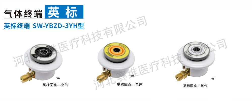 氣體終端系列-英標終端-3圓盒型